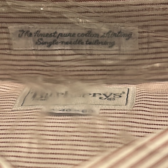 Burberrys Authentic Dress Shirt A 40/80 Men's Long Sleeve Casual - Picture 4 of 9